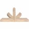 Ekena Millwork Saratoga Smooth Timber Gable Bracket, Douglas Fir, 36"W x 24"H x 3 1/2"D x 3 1/2"F, 16/12 Pitch GBW036X24X0404SAR00SDF - alternate 5